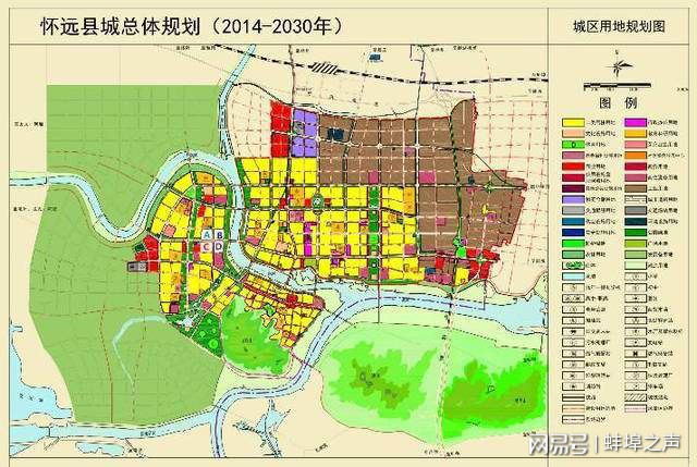 怀远县道路规划图揭示未来城市交通新格局