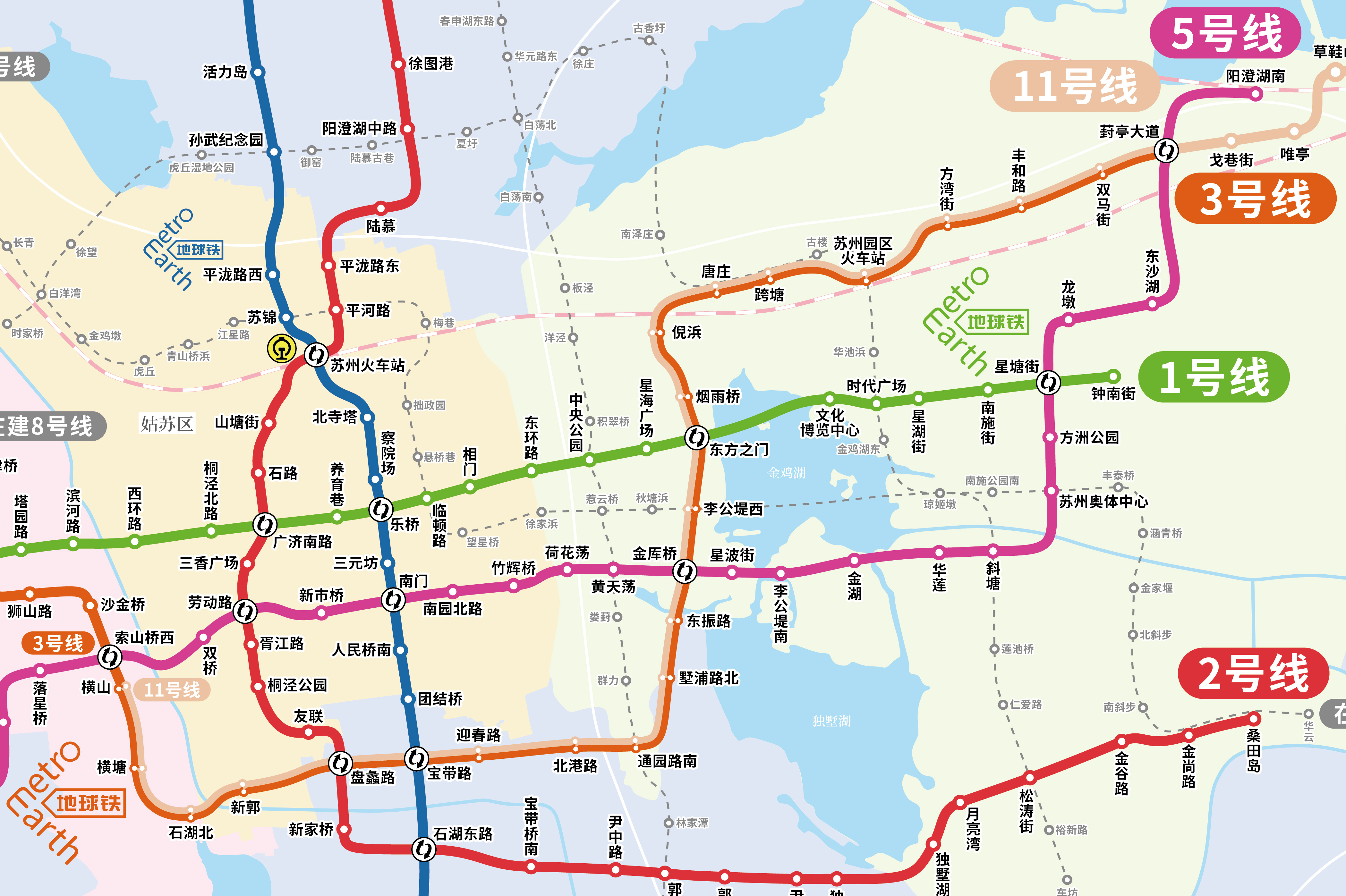 苏州地铁3号线最新线路图全景解析